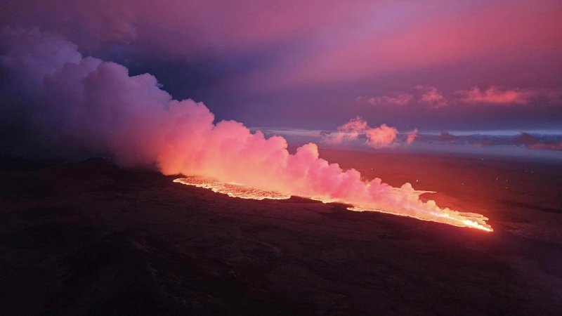 Erupcija vulkana na Islandu