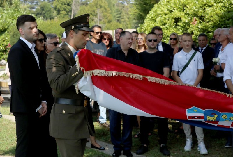 Posljednji ispraćaj Predraga Freda Matića