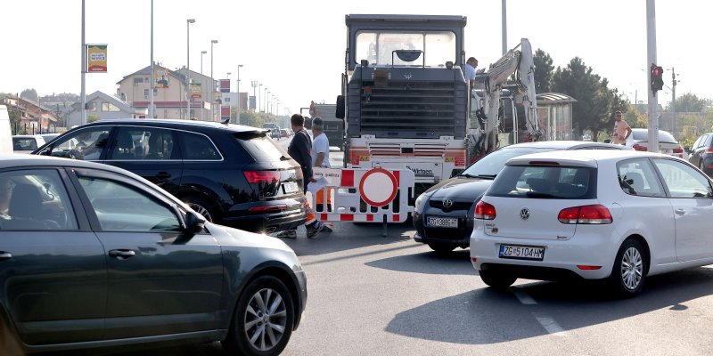 Zbog radova na Branimirovoj cesti u Zagrebu je otežan promet