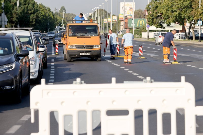 Zbog radova na Branimirovoj cesti u Zagrebu je otežan promet