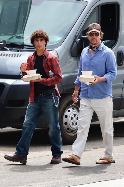 Matthew McConaughey sa sinom Levijem