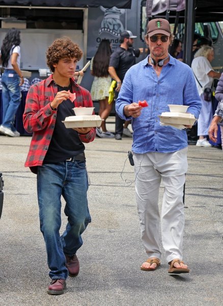 Matthew McConaughey sa sinom Levijem