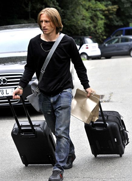 Luka Modrić na počecima karijere