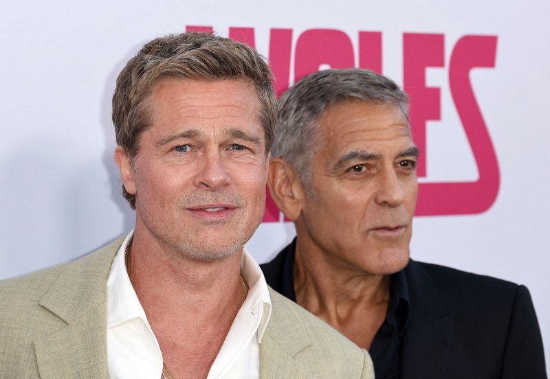 George Clooney i Brad Pitt