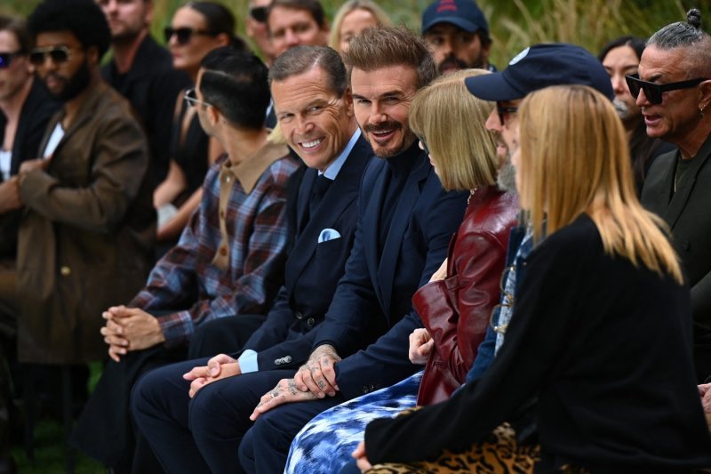 David Beckham i Anna Wintour