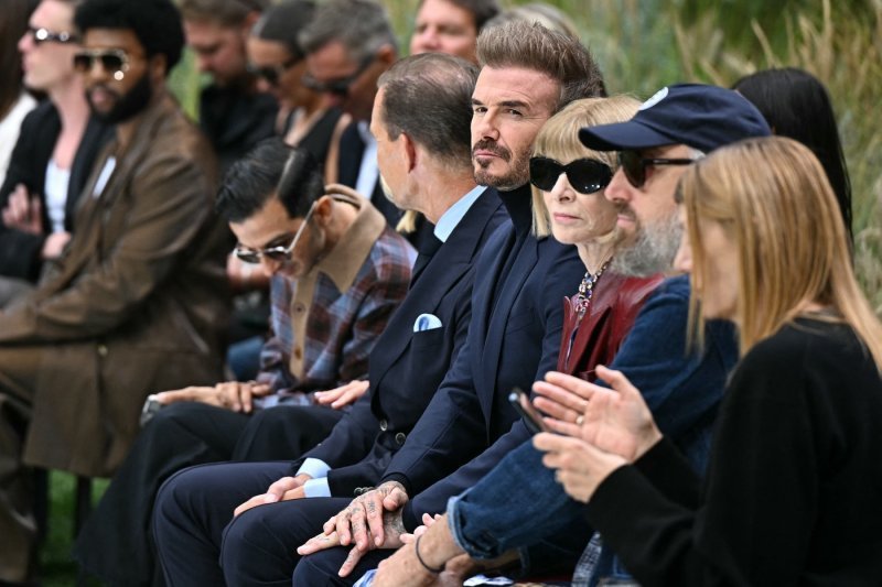 David Beckham i Anna Wintour