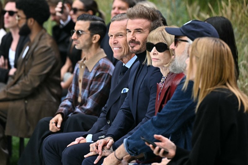 David Beckham i Anna Wintour