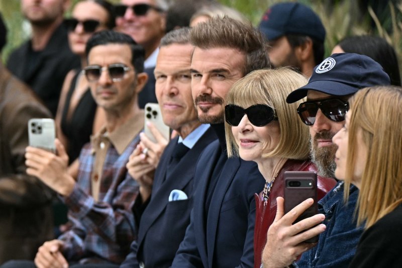 David Beckham i Anna Wintour