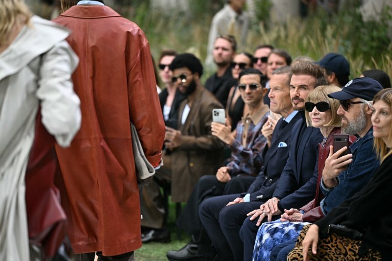 David Beckham i Anna Wintour