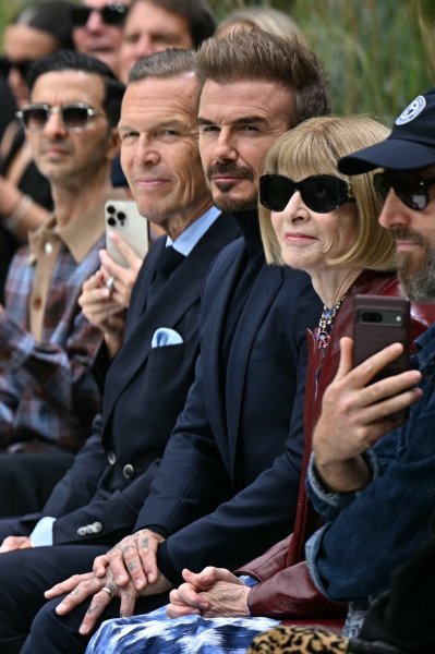 David Beckham i Anna Wintour