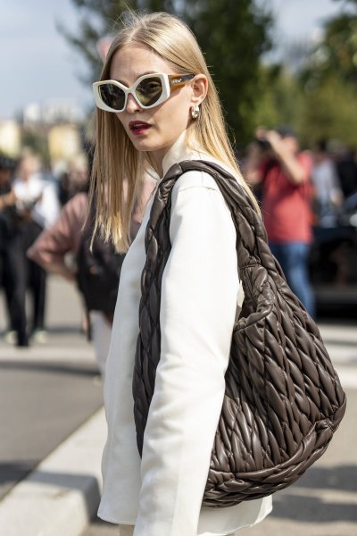 Street style Milano: velike torbe su in