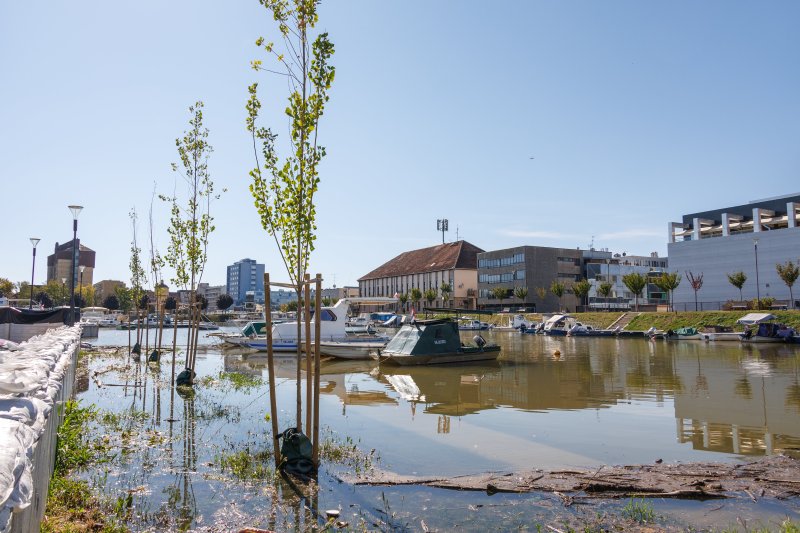 Vrhunac vodenog vala na Dunavu prolazi kroz Vukovar