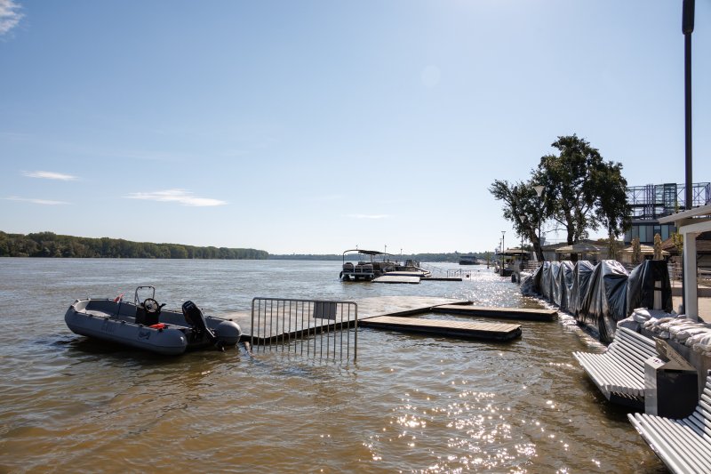 Vrhunac vodenog vala na Dunavu prolazi kroz Vukovar