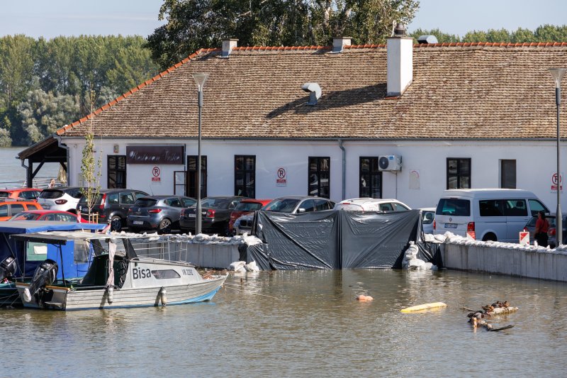 Vrhunac vodenog vala na Dunavu prolazi kroz Vukovar