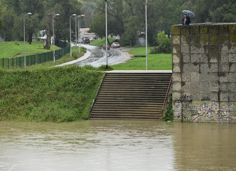 Rijeka Sava, Zagreb