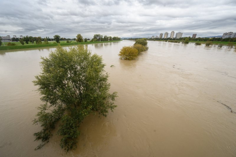 Povišen vodostaj rijeke Save