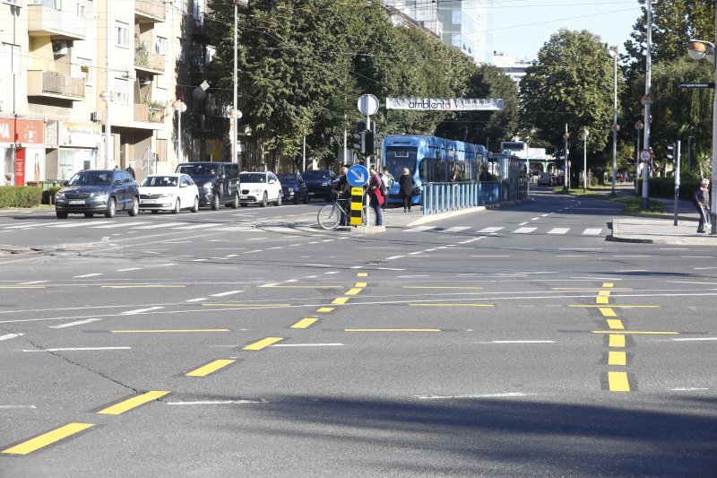 radovi u Vukovarskoj ulici u Zagrebu