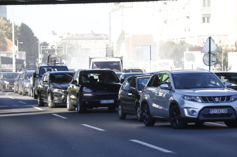 radovi u Vukovarskoj ulici u Zagrebu