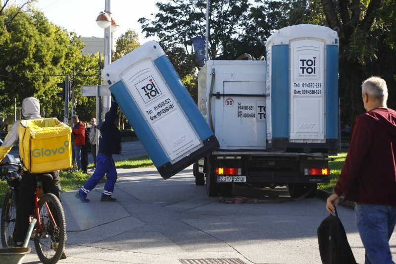 radovi u Vukovarskoj ulici u Zagrebu