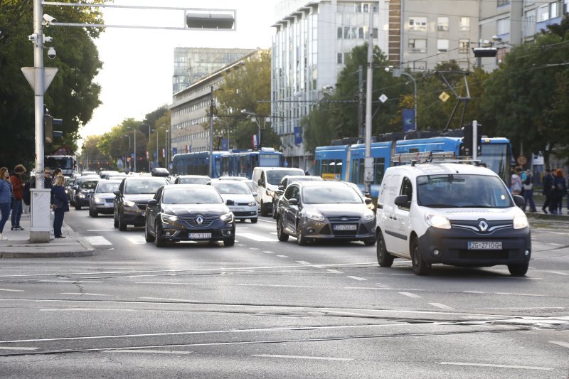 Prometni kolaps u Zagrebu