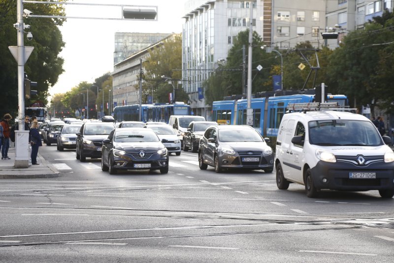 Prometni kolaps u Zagrebu