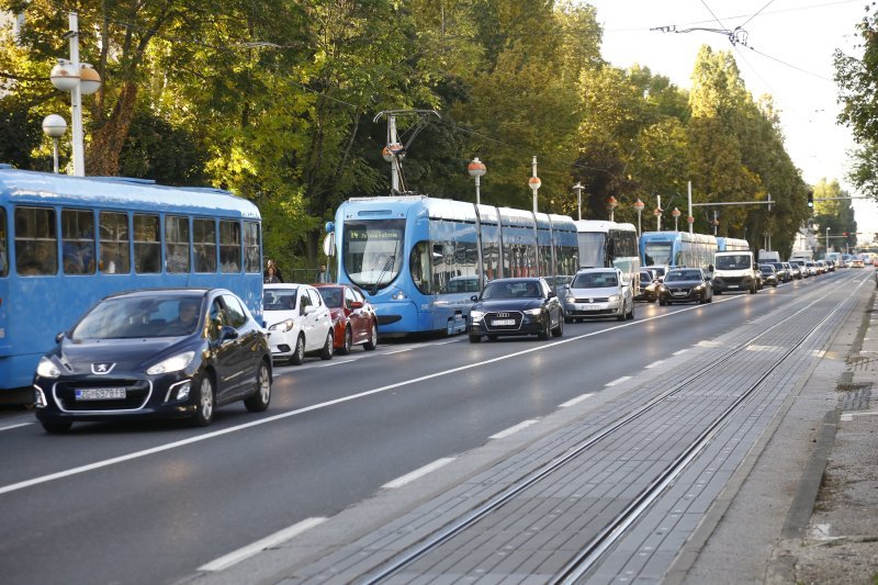 Prometni kolaps u Zagrebu