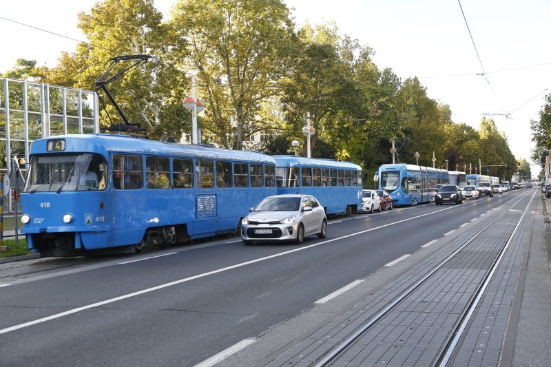 Prometni kolaps u Zagrebu