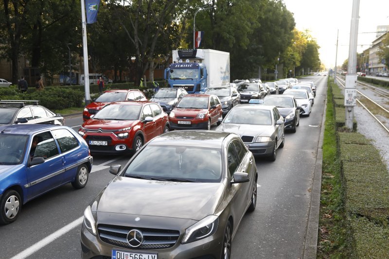 Prometni kolaps u Zagrebu