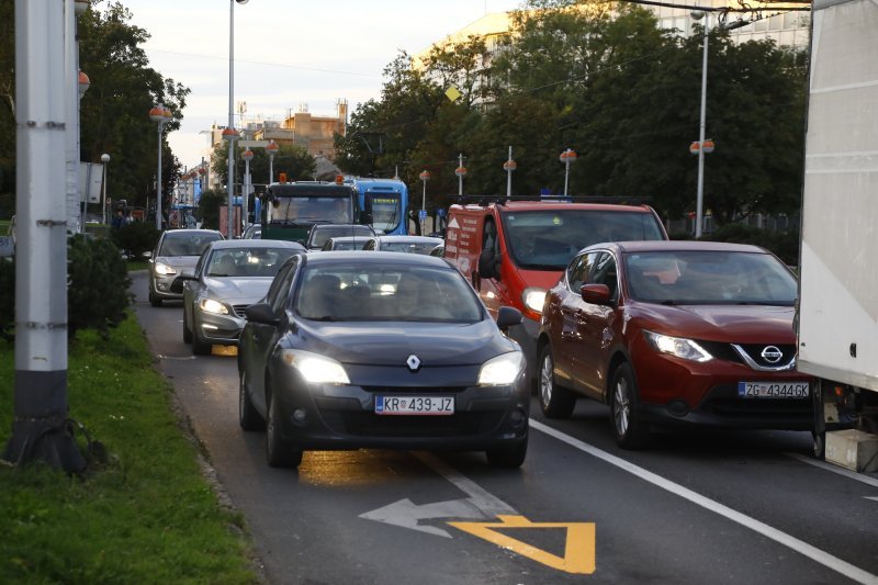 Prometni kolaps u Zagrebu