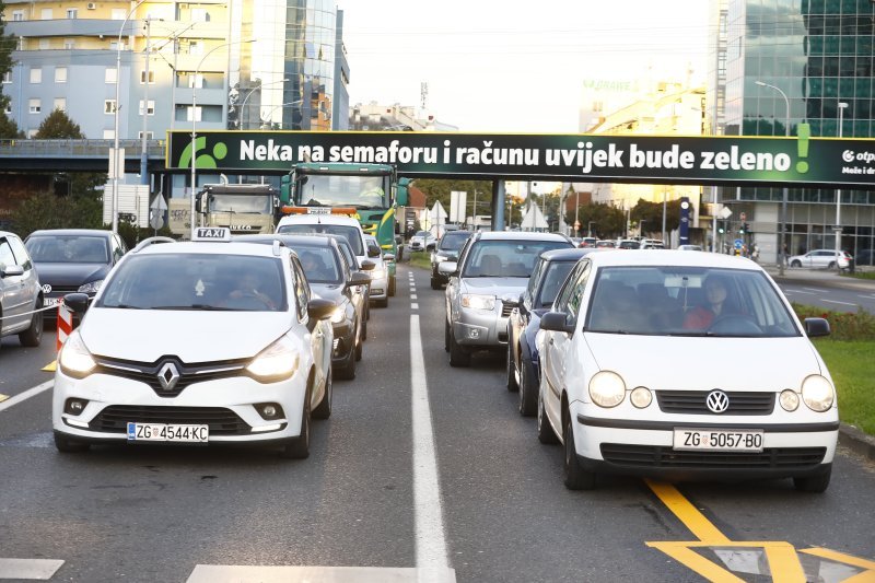 Prometni kolaps u Zagrebu