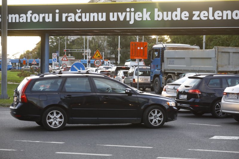 Prometni kolaps u Zagrebu