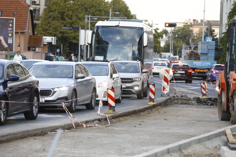 Prometni kolaps u Zagrebu