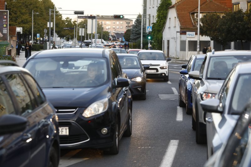 Prometni kolaps u Zagrebu