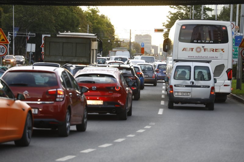 Prometni kolaps u Zagrebu