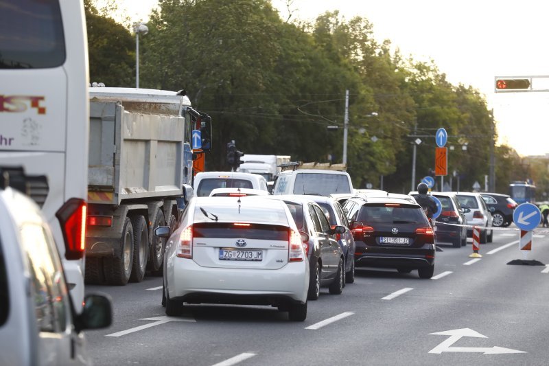 Prometni kolaps u Zagrebu