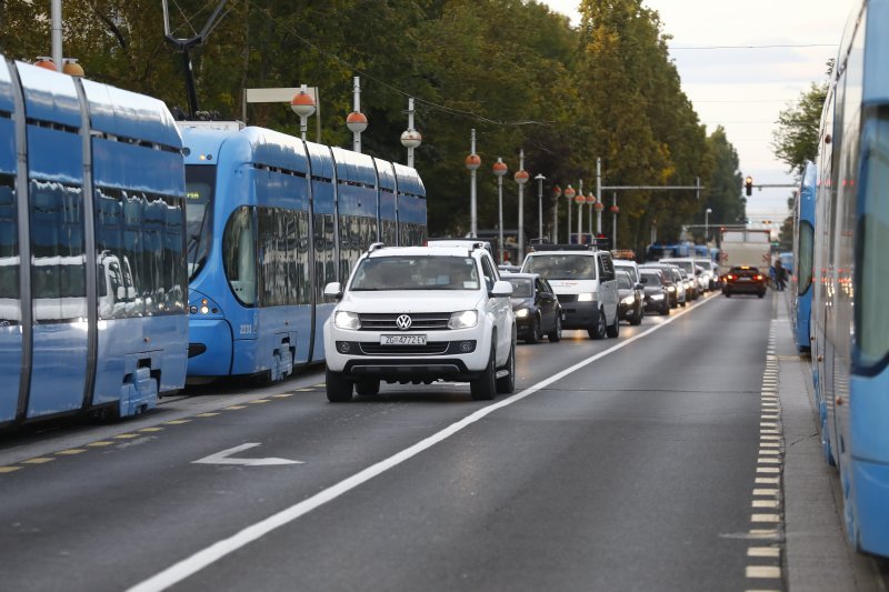 Prometni kolaps u Zagrebu