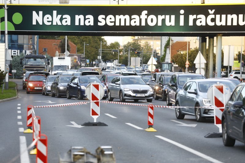 Prometni kolaps u Zagrebu