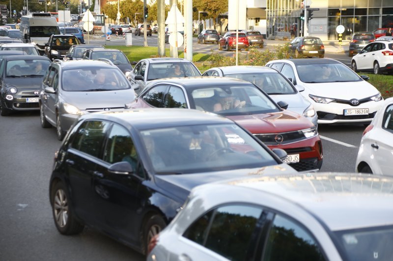 Prometni kolaps u Zagrebu