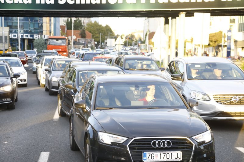 Prometni kolaps u Zagrebu