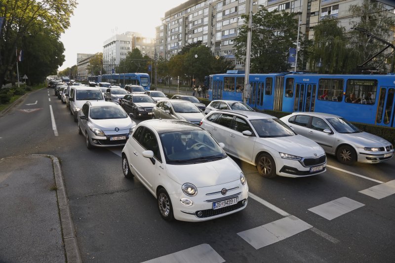 Prometni kolaps u Zagrebu