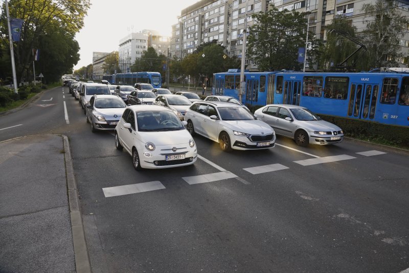 Prometni kolaps u Zagrebu