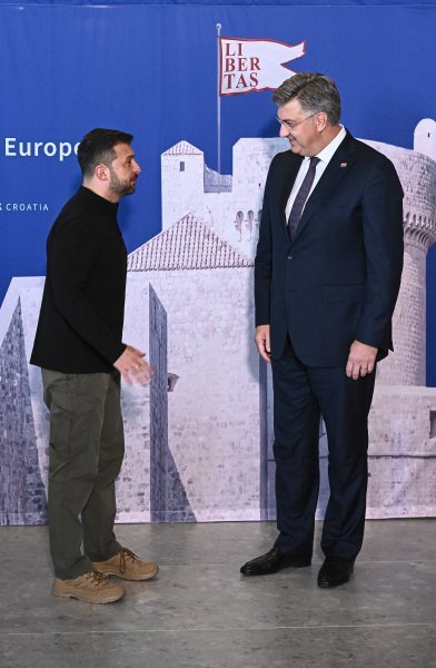 Andrej Plenković dočekao Volodimira Zelenskog