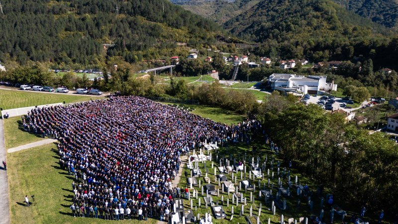 Zajednička dženaza za žrtve poplava u Jablanici