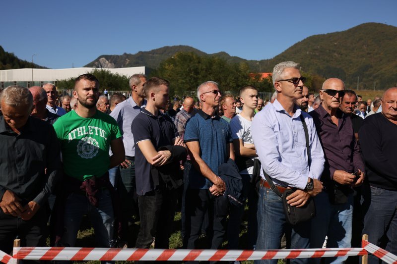 Zajednička dženaza za žrtve poplava u Jablanici