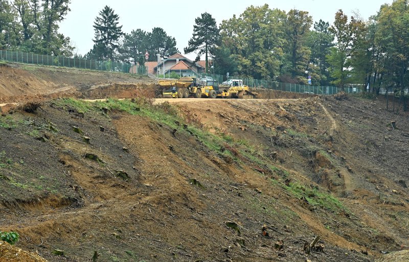 Klizište na Pantovčaku