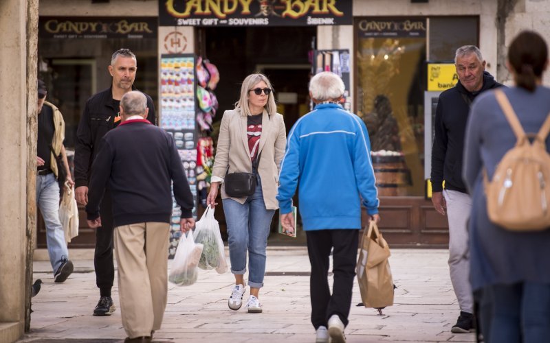 Ulična moda u Šibeniku