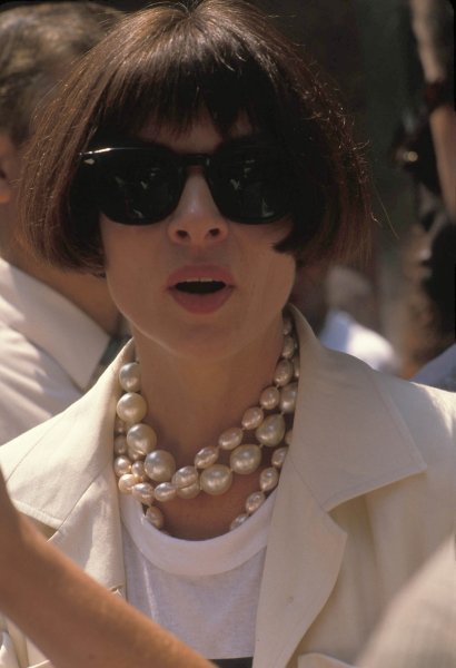 Anna Wintour, 1990.