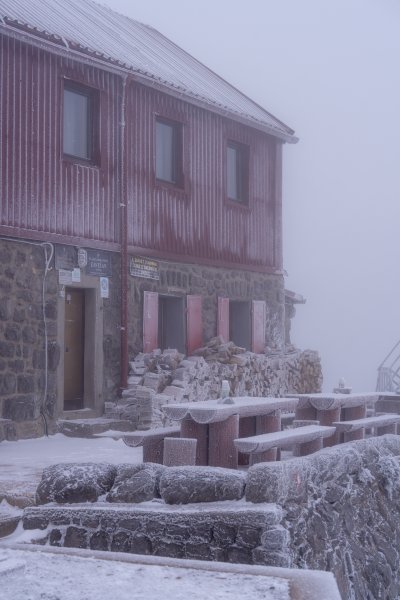 Snijeg na Zavižanu