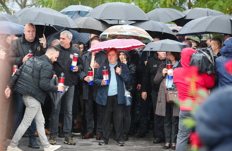 Predsjednik Zoran Milanović na obilježavanju 33. obljetnice stradanja Škabrnje