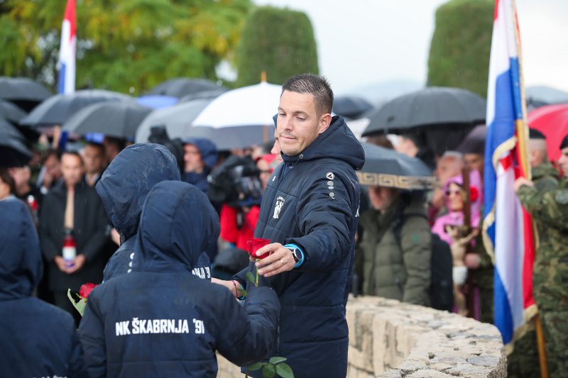 Predsjednik Zoran Milanović na obilježavanju 33. obljetnice stradanja Škabrnje